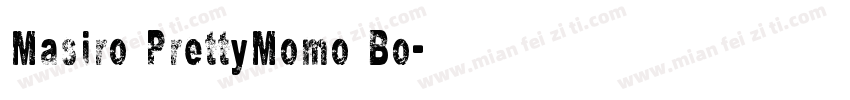 Masiro PrettyMomo Bo字体转换
